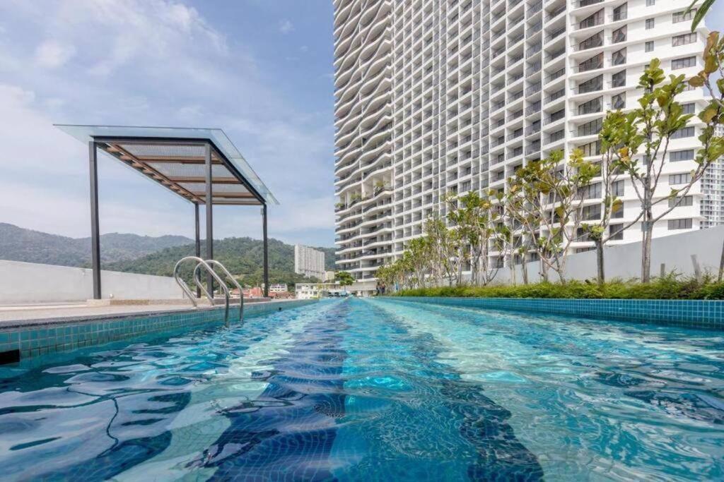 Deluxe Seaview Suite Twin Bed By The Only Bnb Tanjung Tokong Eksteriør bilde